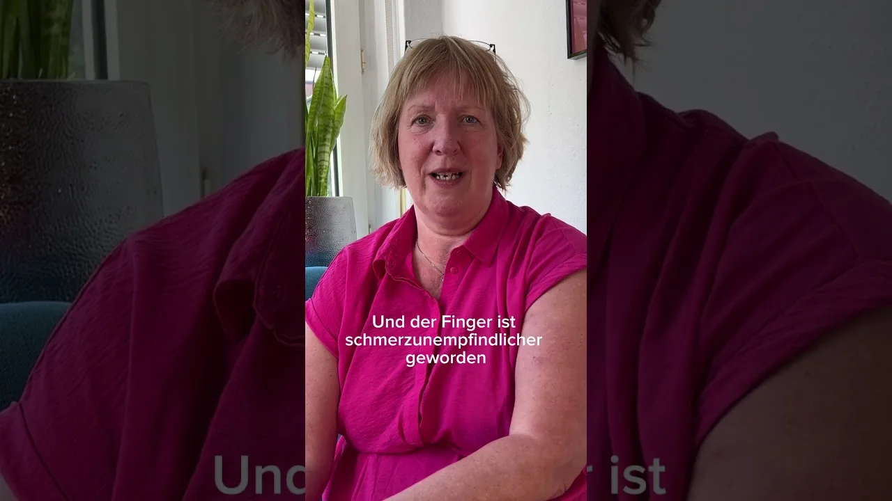 Amputierter Finger