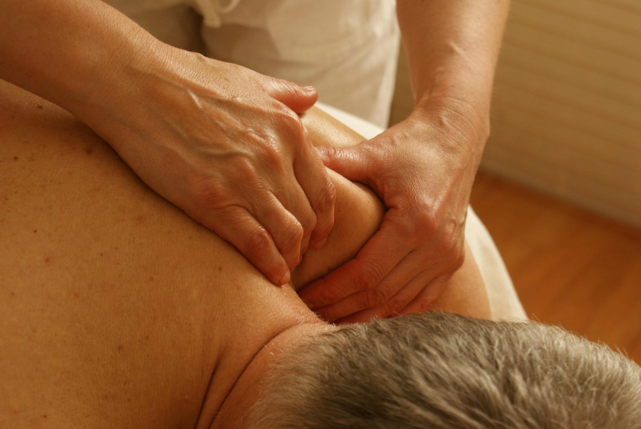 Rückenschmerzen und Massage